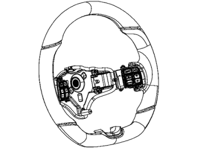 Dodge Viper Steering Wheel - 5NP571R8AA