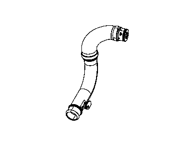 Chrysler 4891697AB HOSE Intercooler Inlet