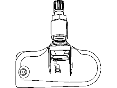 Dodge 68001698AB SENSOR PACKAGE Tire Pressure