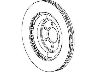 2017 Dodge Viper Brake Disc - 5290393AA