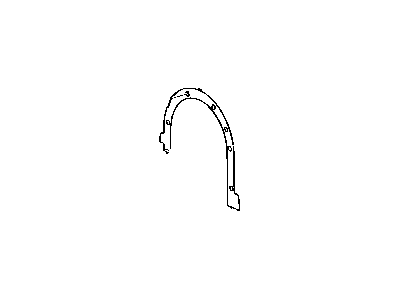 Jeep 68027581AA GASKET Crankshaft Rear Oil Seal Retainer