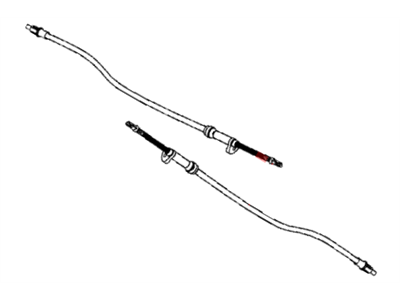 Mopar 4779973AB Cable Parking Brake