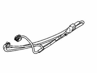 Mopar 4868485AC Wire Track Sliding Door Left, Driver Side