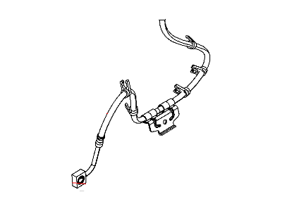 Ram Brake Line - 68110743AA