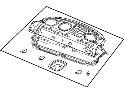 Dodge 5112778AG PANEL Shelf
