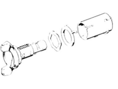 Jeep Comanche Ignition Lock Cylinder - J8120081