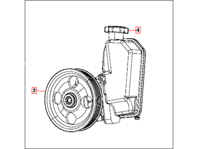 Dodge R2129328AC PUMP Power Steering