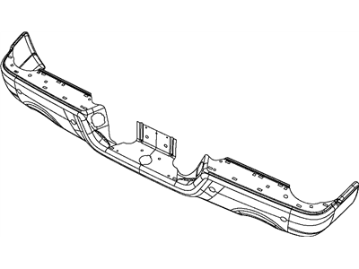 Ram Bumper - 68049746AB