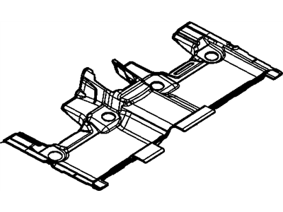 Dodge 1NV00BD3AF CARPET Rear Floor
