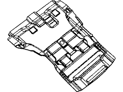 Mopar 1NX98DX9AE Carpet Cargo Floor