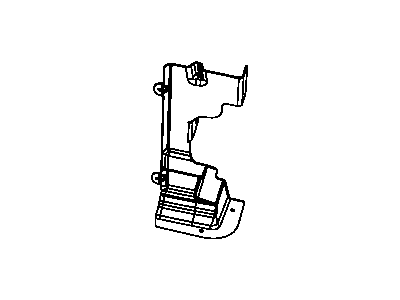 Jeep 55037945AB SEAL Radiator Side