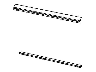 Jeep 55116920AA SEAL Radiator Lower
