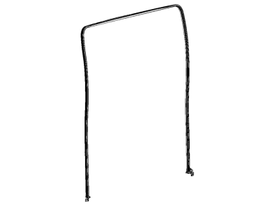 Ram ProMaster 3500 Door Seal - 68229639AD