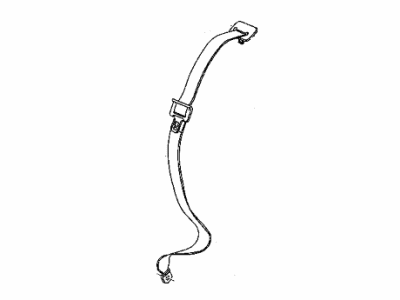 2005 Dodge Neon Seat Belt - UX781X8AB