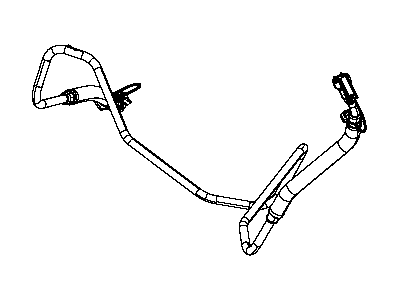 Ram 68213299AC TUBE Fuel Vapor