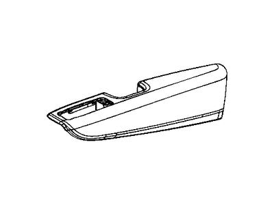 2020 Jeep Grand Cherokee Armrest - 6FM84LR5AA