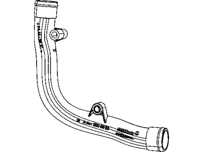 Dodge 68169838AA HOSE Coolant