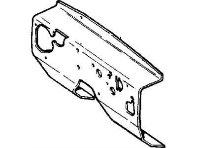 Jeep 55217409AM INSULATION Dash Panel Inner