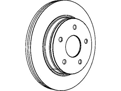 Mopar 52855005AB Rotor, Front