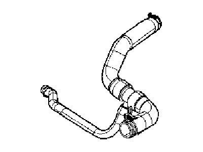 Jeep Compass Radiator Hose - 5058489AD