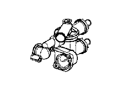 Dodge 68003582AA ADAPTER PACKAGE Coolant