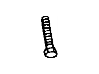 Mopar 6100945 Bolt, Transmission Crossmember To Cradle M10X1.50X90.00