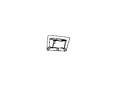 Ram 68125730AA BRACKET KIT Blind Spot Detection See Group 8