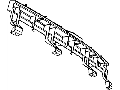 Ram 5113107AC SUPPORT Rear Fascia