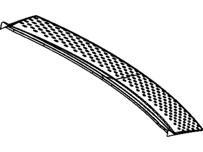 Ram 68125729AB SCUFF PAD Rear Fascia