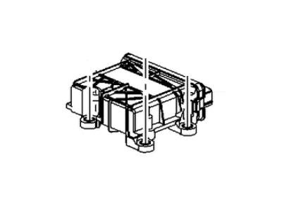Jeep Wrangler Air Bag Control Module - 68400421AB