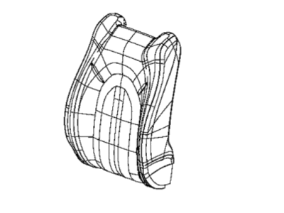 Mopar 7BB36PD2AA Cover Front Seat Back