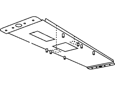 Dodge 68001716AA BRACKET Mounting