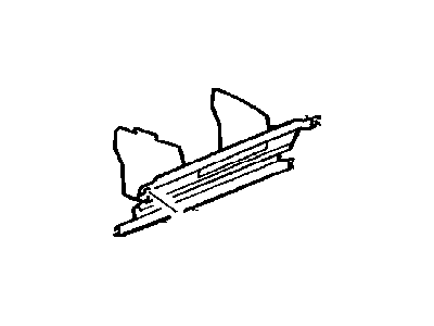 Dodge 55055875AA LINER Steering Column Cover