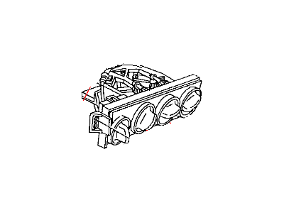 Chrysler 55111844AD CONTROL A/C And Heater