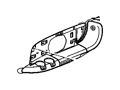 Dodge SL64WL5AD PANEL Quarter Trim