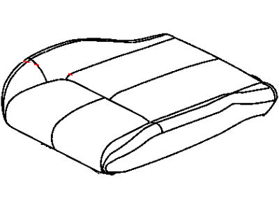 Dodge 5RV67DX9AA COVER Front Seat Cushion