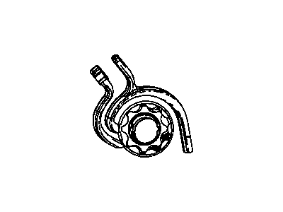 Dodge 5037942AB COVER Engine Oil Pump