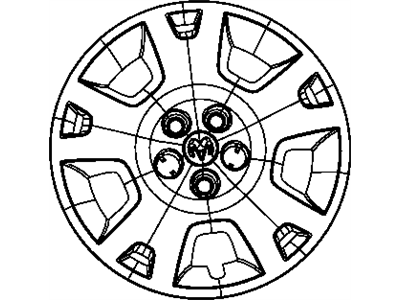Dodge UQ18ZDJAA COVER Wheel
