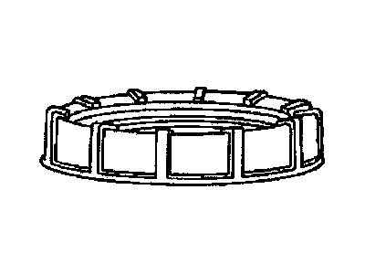 Mopar 4721916AA Lock Nut, Driver Side