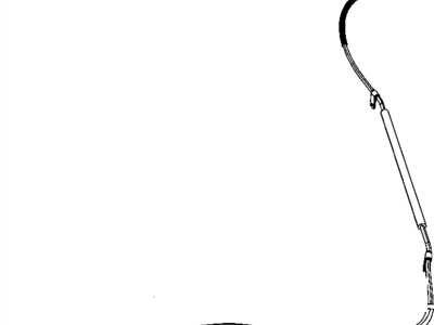 Mopar 4779807AC Rear Cable