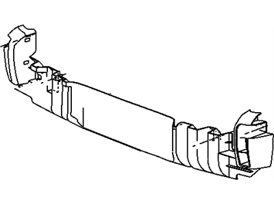Jeep 55360678AA SUPPORT Rear Fascia