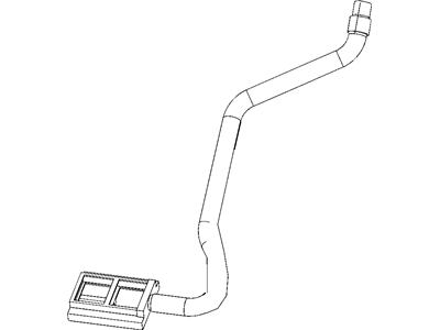 Chrysler 68042785AA TUBE AND SCREEN Oil