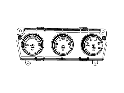 Jeep 68197435AA CONTROL Auto Temp Control