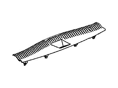 Jeep 5HS29BD1AD PLATE Liftgate Scuff