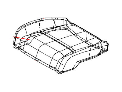 Mopar 1RB042DVAA Cover Front Seat Cushion
