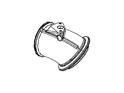 Ram 68210654AA ADAPTER Exhaust Outlet