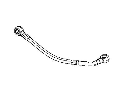 Ram 68005448AA HOSE Turbo Water Inlet