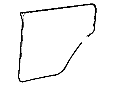 Jeep 5EG821AZAD PANEL Rear Door Trim