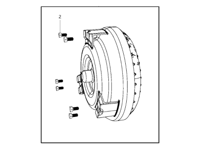 Chrysler Torque Converter - R8087442AB