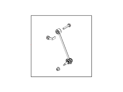 Mopar 68166789AB Link Kit Stabilizer Bar, Rear